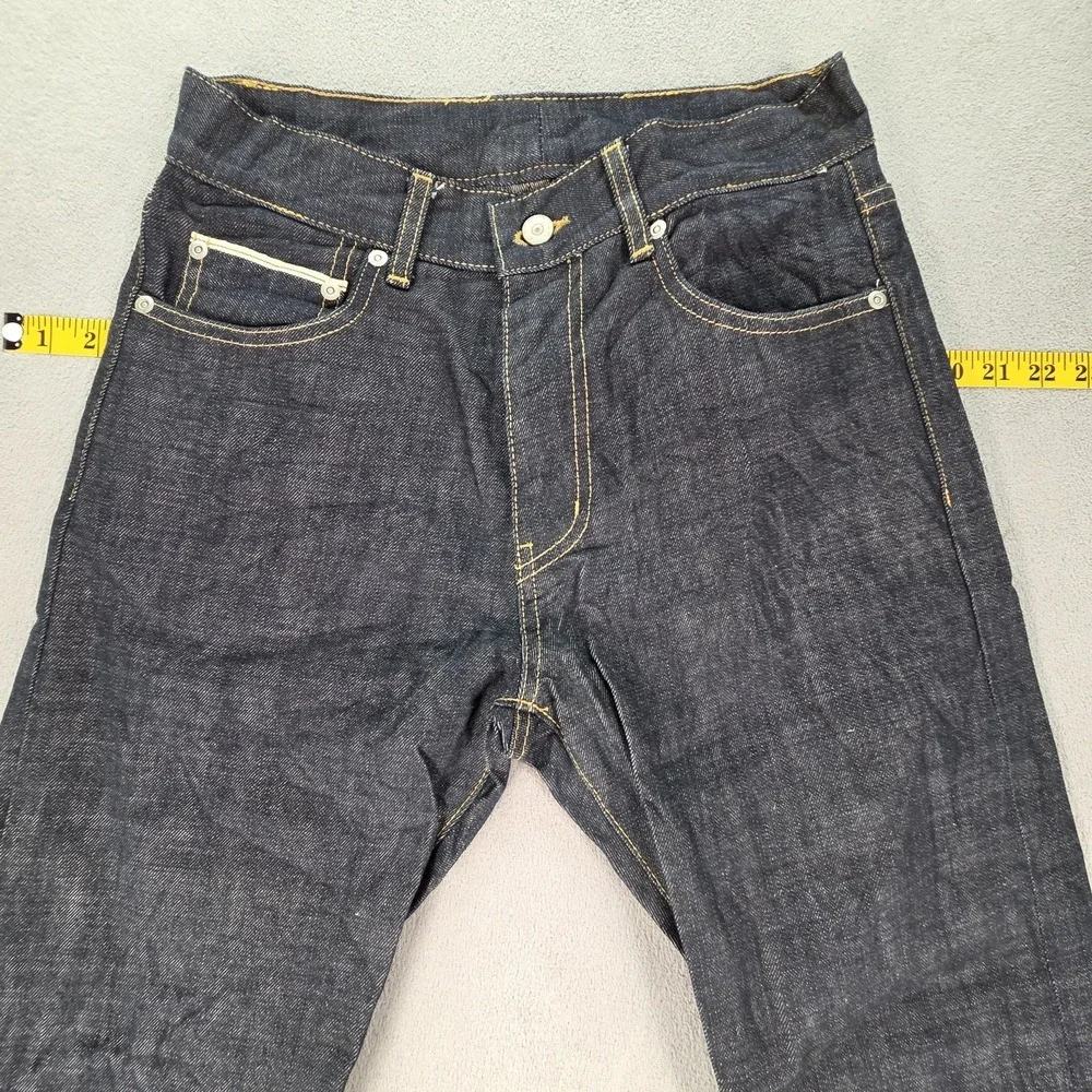 Uniform Bridge Jeans Womens Selvedge High Rise Slim Straight Fits‎ 26x29